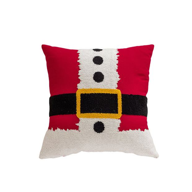 Christmas themed embroidered pillows home decor living room sofas pillows holiday home decor