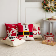 Christmas themed embroidered pillows home decor living room sofas pillows holiday home decor