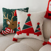 Christmas themed pillows for home decor living room sofas holiday home decor